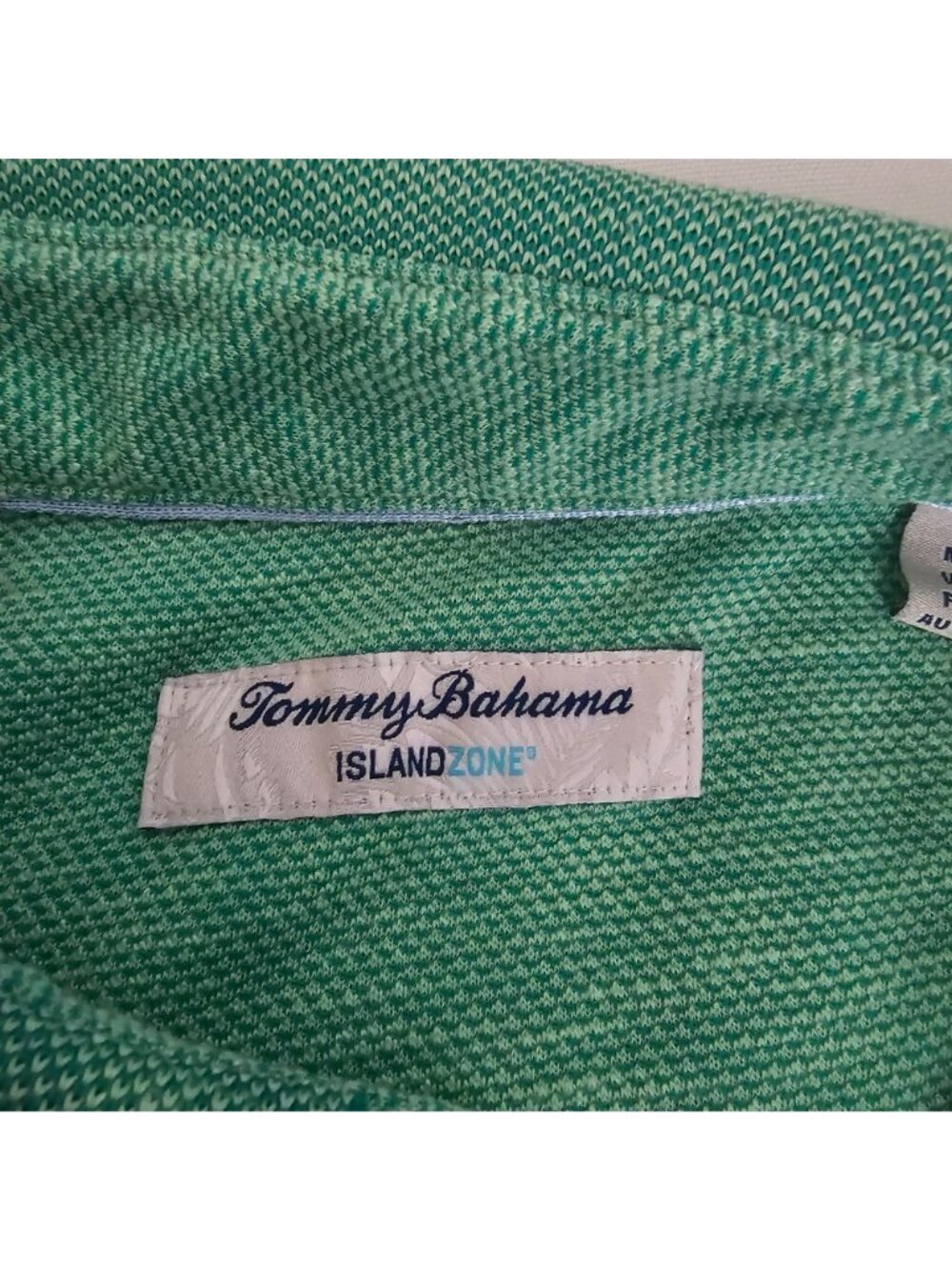 Tommy Bahama Via Verde IslandZone Short Sleeve Polo Shirt Men's Size Medium - Picture 7 of 16